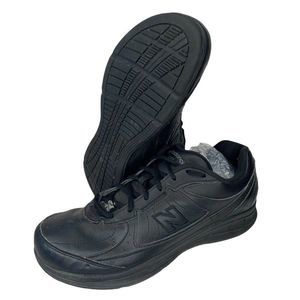 New Balance 577 Shoes Men's 10.5 Wide All Black MM577BK ABZORB Comfort Sneakers